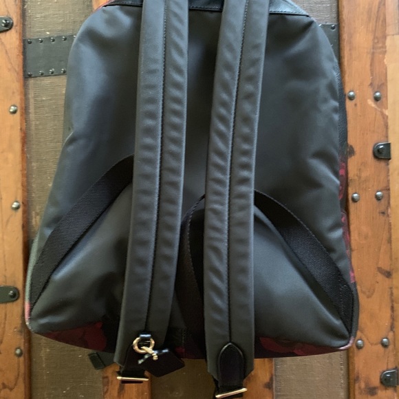 Coach Leather Backpack - Picture 2 of 4